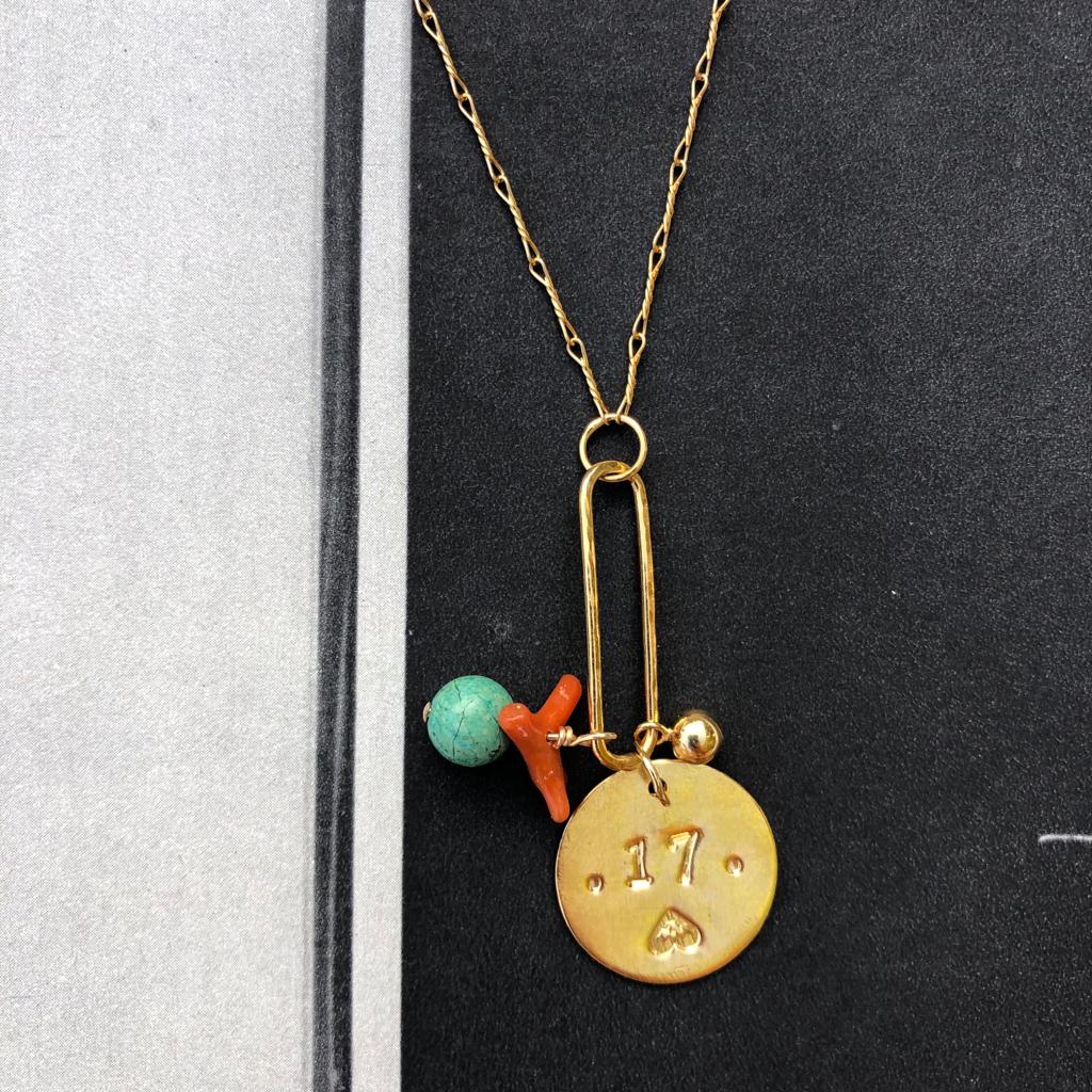 collier casino en vermeil par coeur