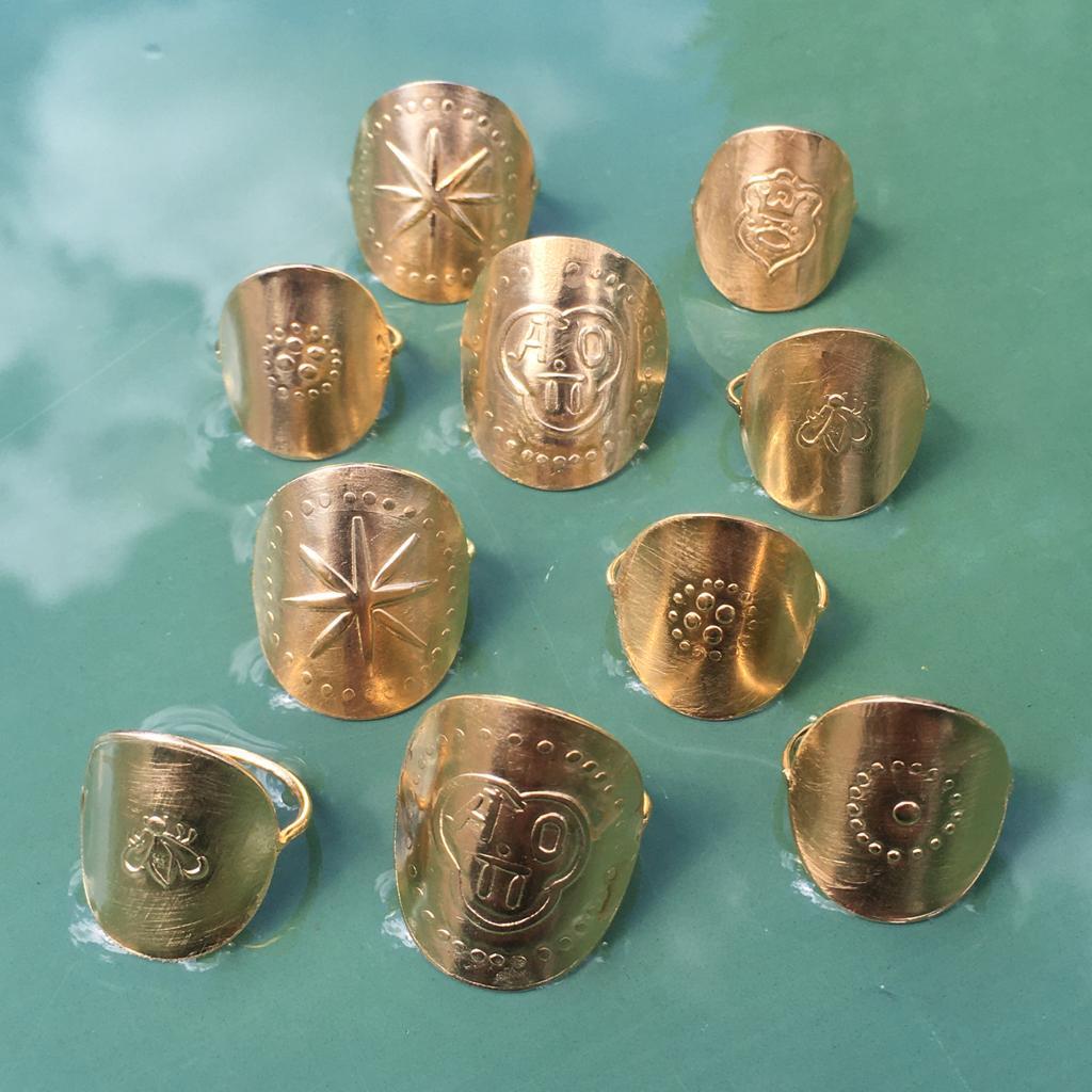 bague ti amo vermeil par coeur