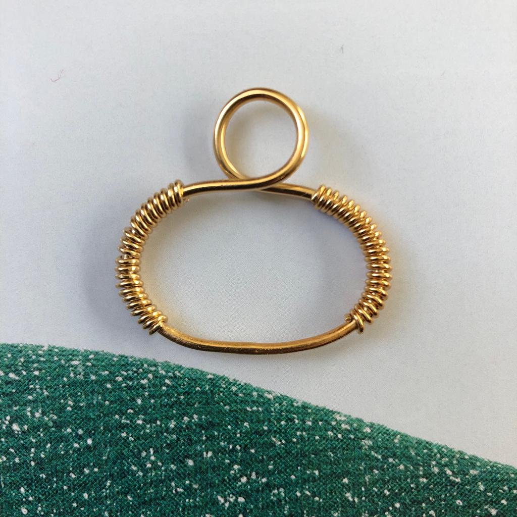 pendentif phénicien vermeil par coeur