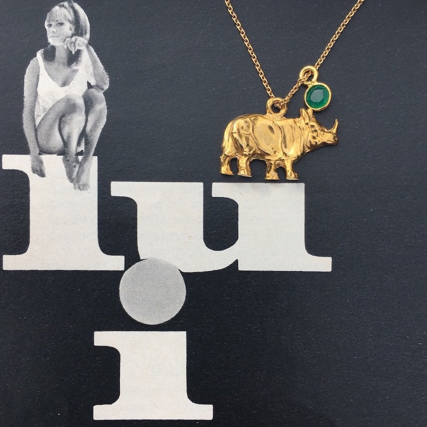 Collier Rhinocéros