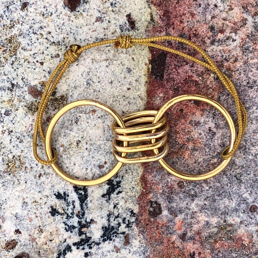 bracelet ronda m vermeil par coeur