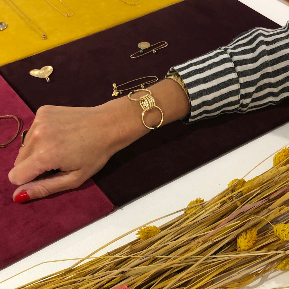 bracelet ronda m vermeil par coeur