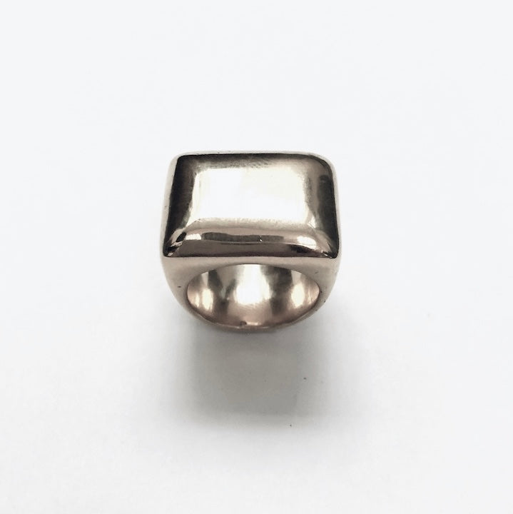par coeur bague square argent