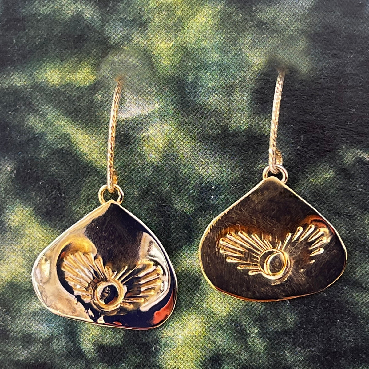 ALPHA BETA GAMMA DELTA Dangle Hoop Earrings