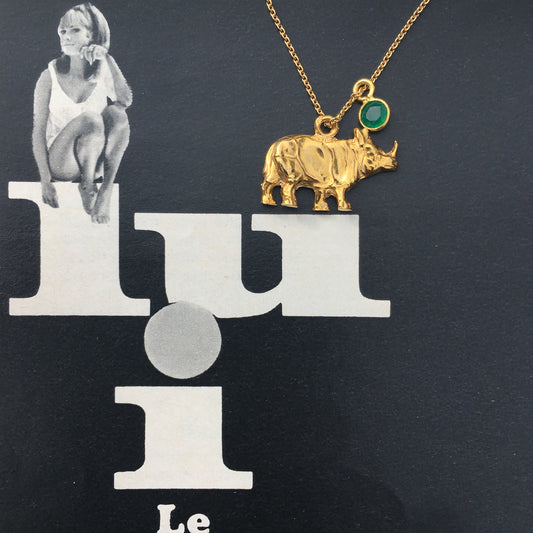 Collier RHINOCEROS