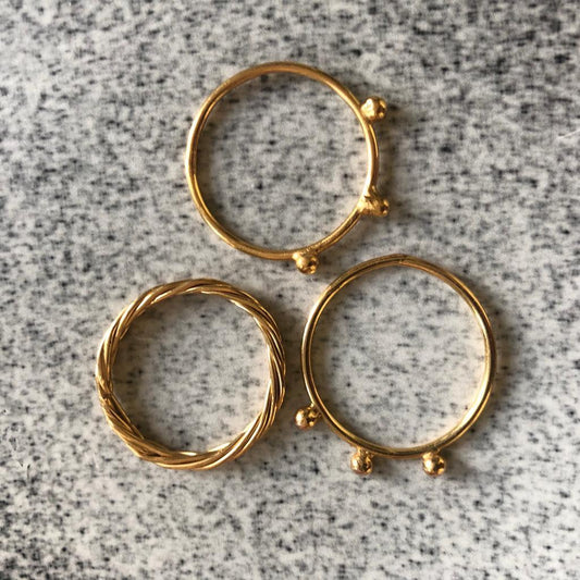 Bague TRESSEE