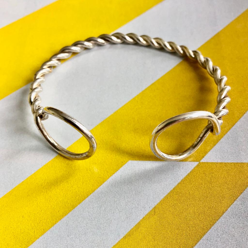 bracelet cercles argent Par Coeur 