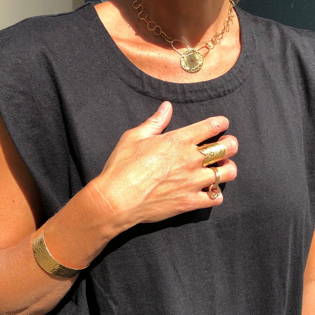 Collier ilio persée vermeil par coeur 