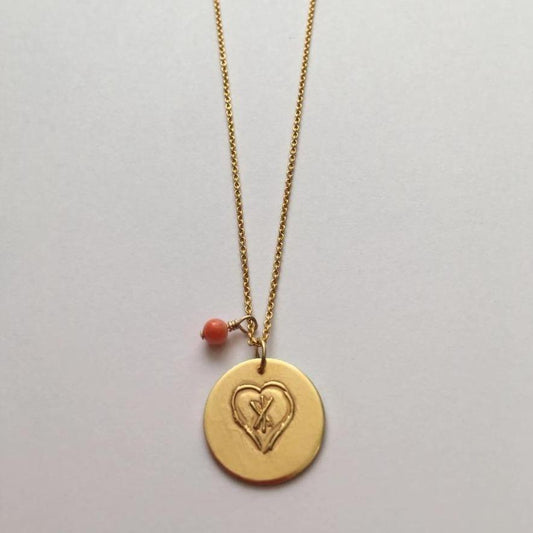 par coeur médaille coup de coeur vermeil