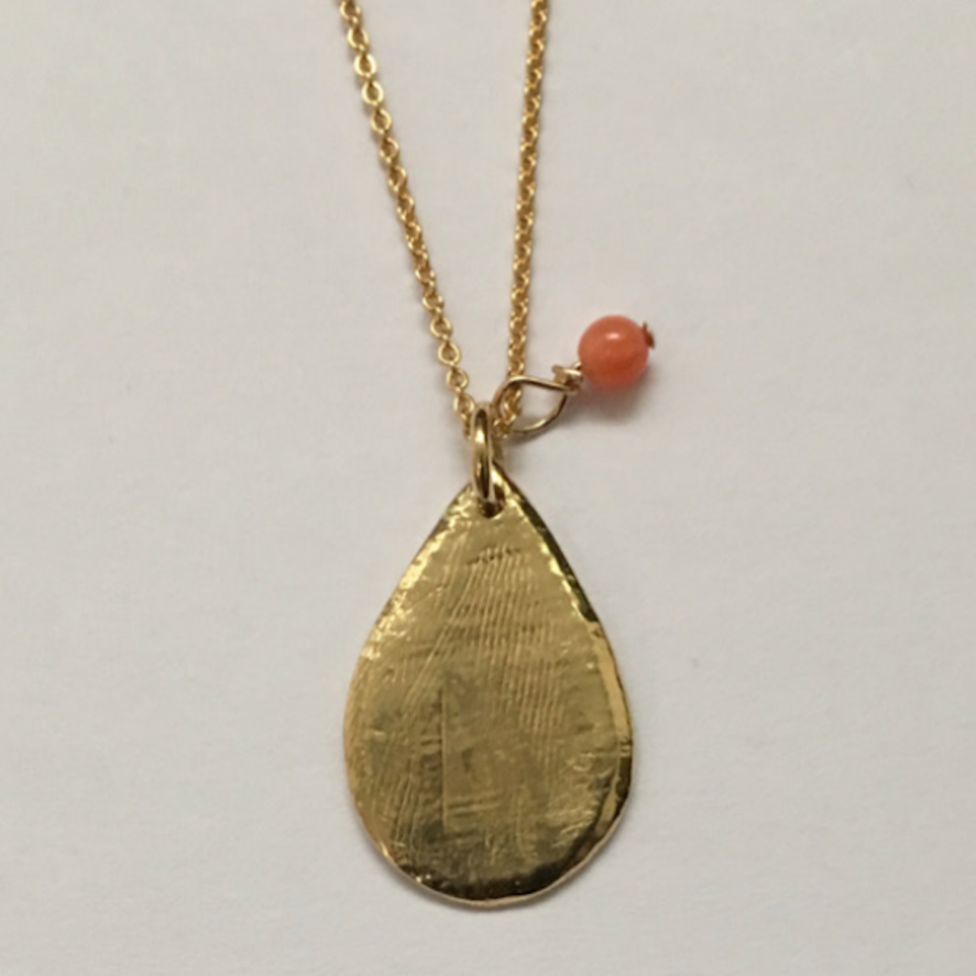 par coeur collier drop