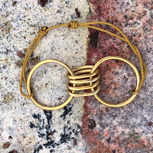 bracelet ronda m vermeil par coeur