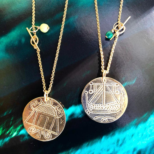 médaille bateau Par Coeur vermeil